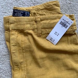 Abercrombie Wide Leg {High Rise} Cropped Pant